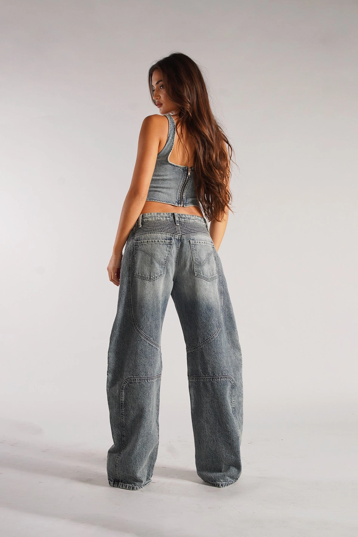 GT Jean / Electric Blue Breathable Waistband
