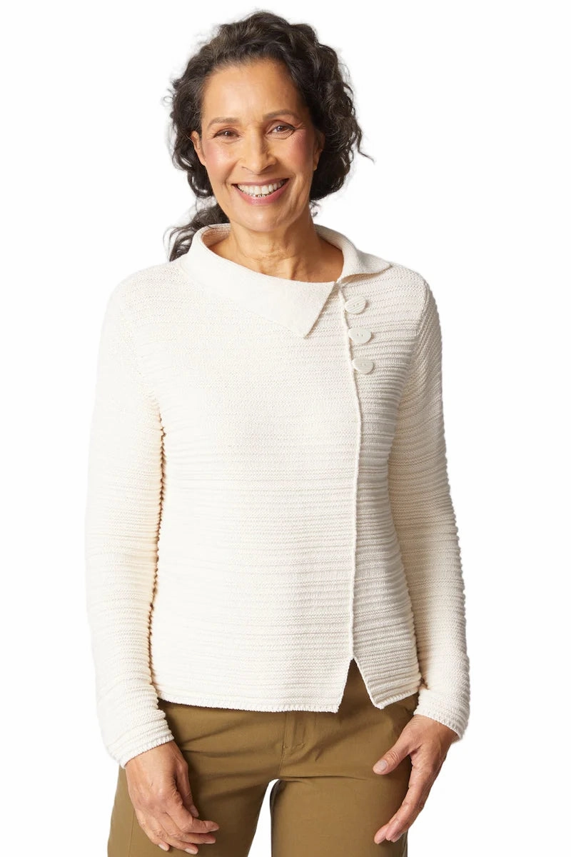 Habitat Fall For It Autumn Pullover in Natural Sporty Sweatshirt Soft Touch