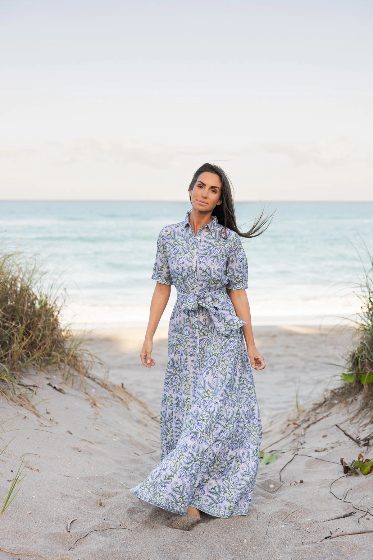 Neutral Mood Hampton Dress Pomwonderful
