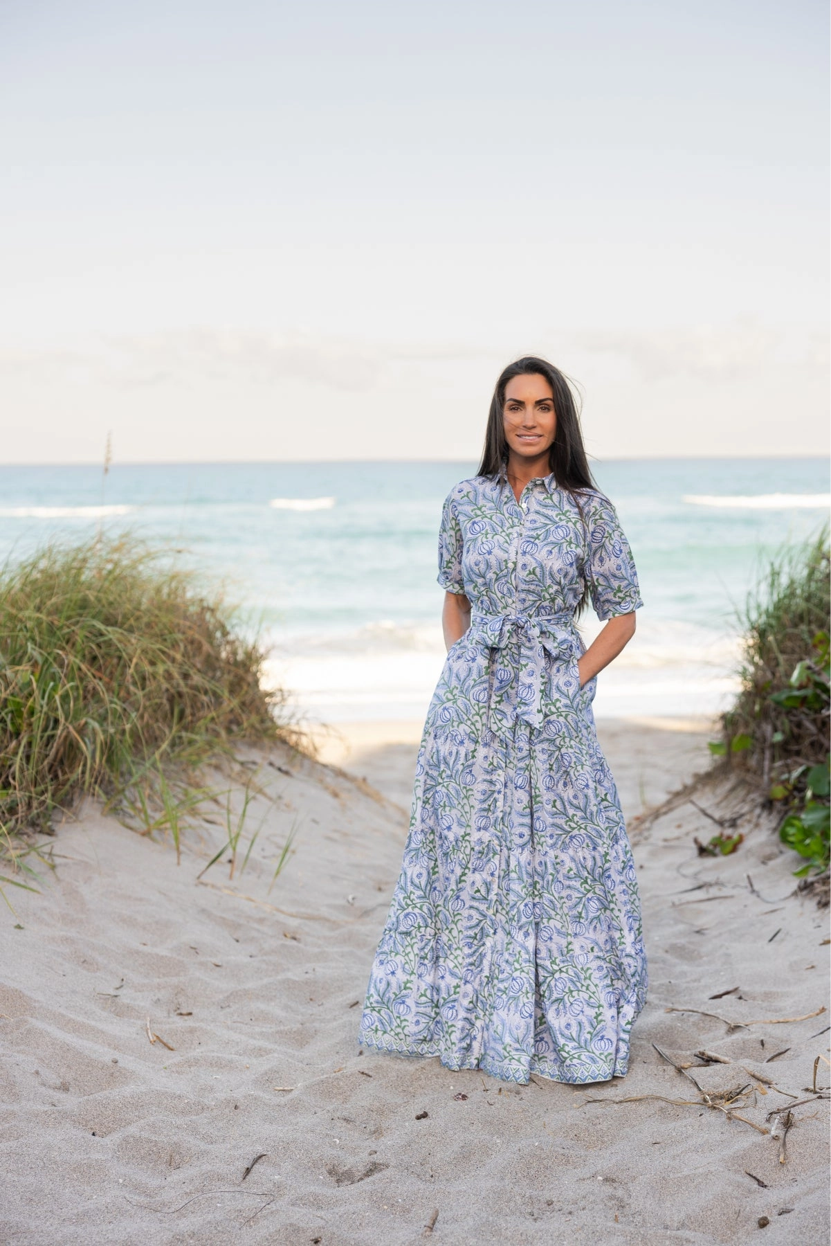 Hampton Dress Pomwonderful Edgy-Look Crisp Texture