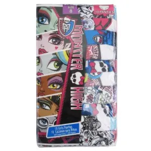 Handcraft Monster High Girls Underwear Underpants 10 Panties - Size 6