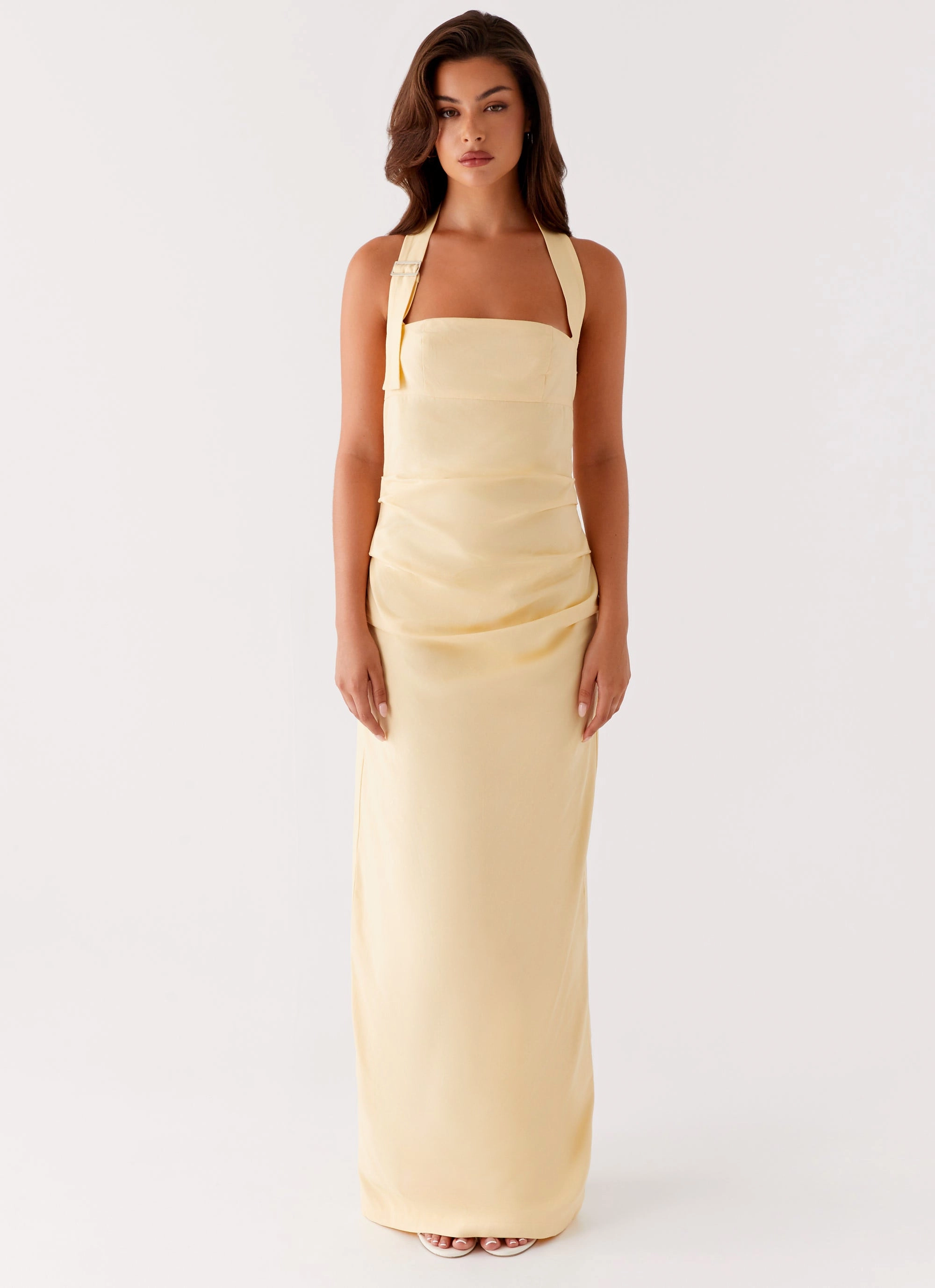 Bold Touches Bohemian-Style Rumour Has it Maxi Dress - Yellow