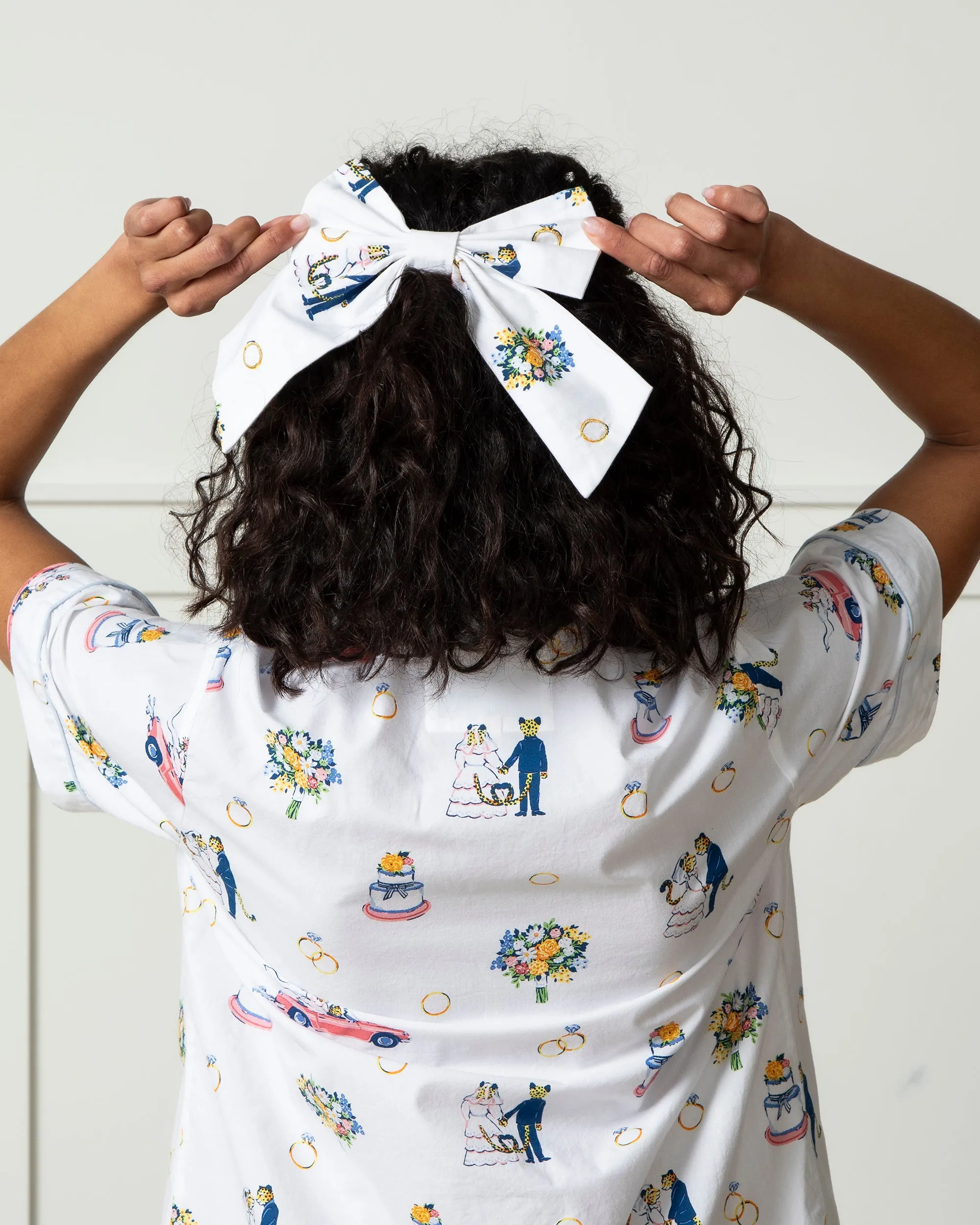Happily Ever After - The Preppy Hair Bow - Cloud