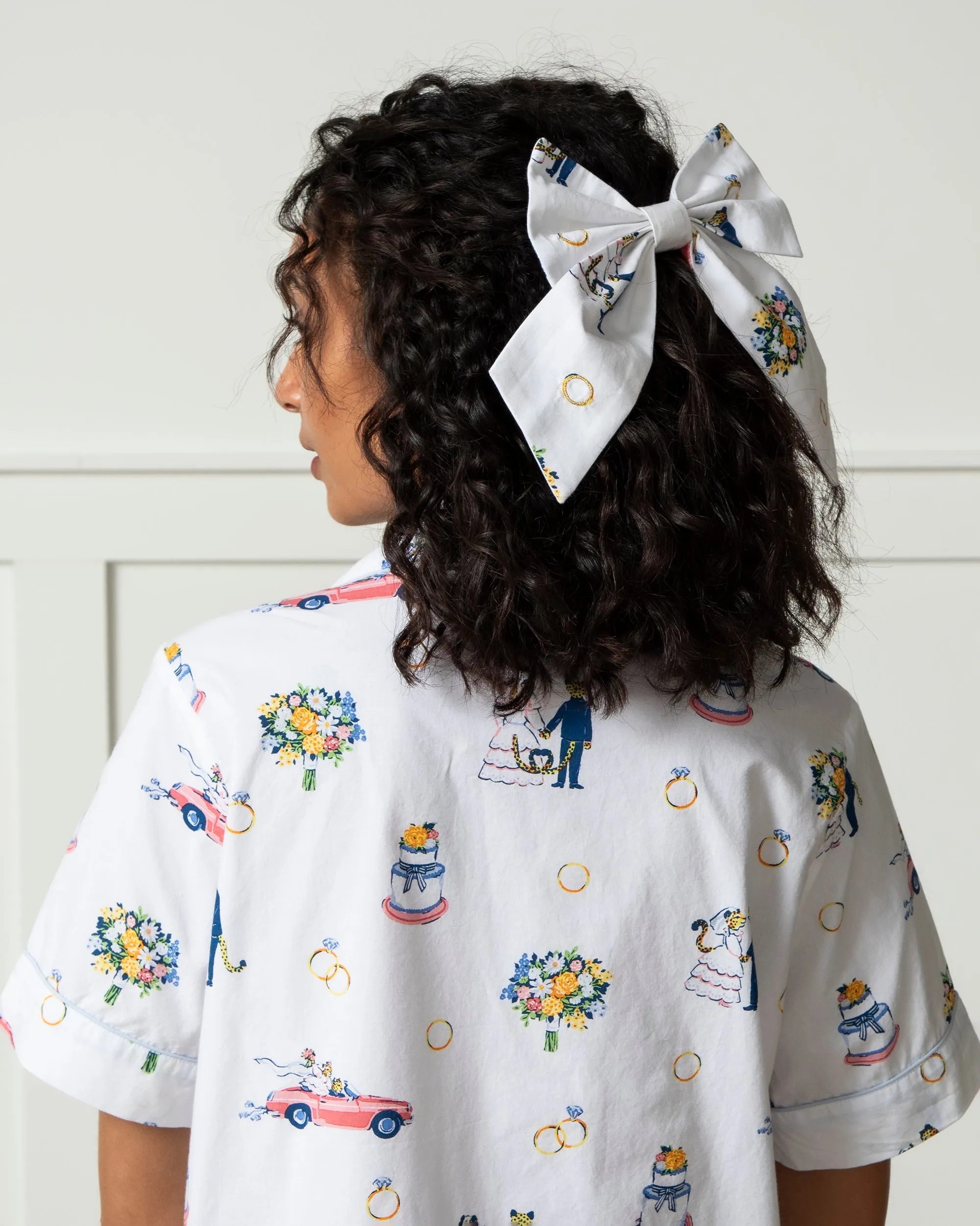 Happily Ever After - The Preppy Hair Bow - Cloud