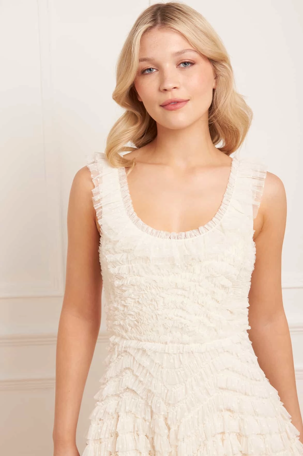 Happy Fit Hattie Scoop Neck Ankle Gown