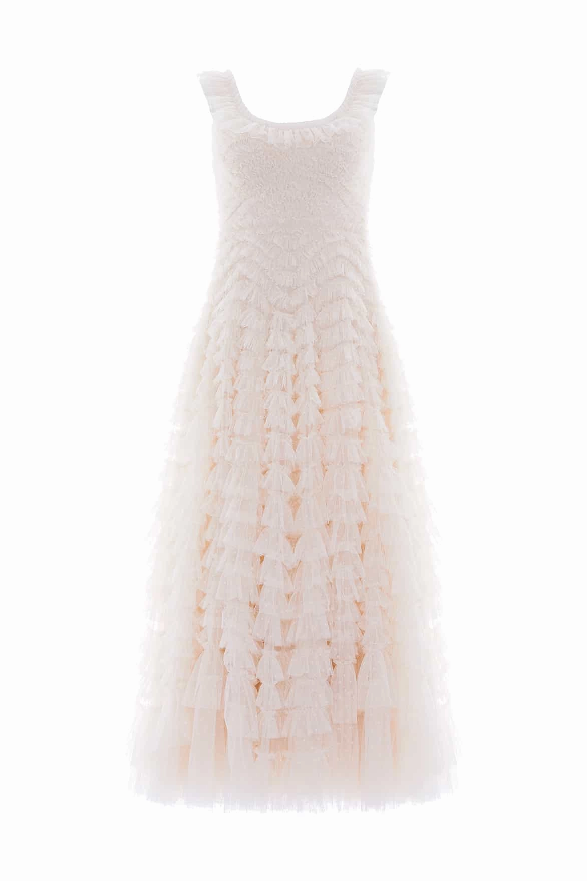 Hattie Scoop Neck Ankle Gown Bless Touch