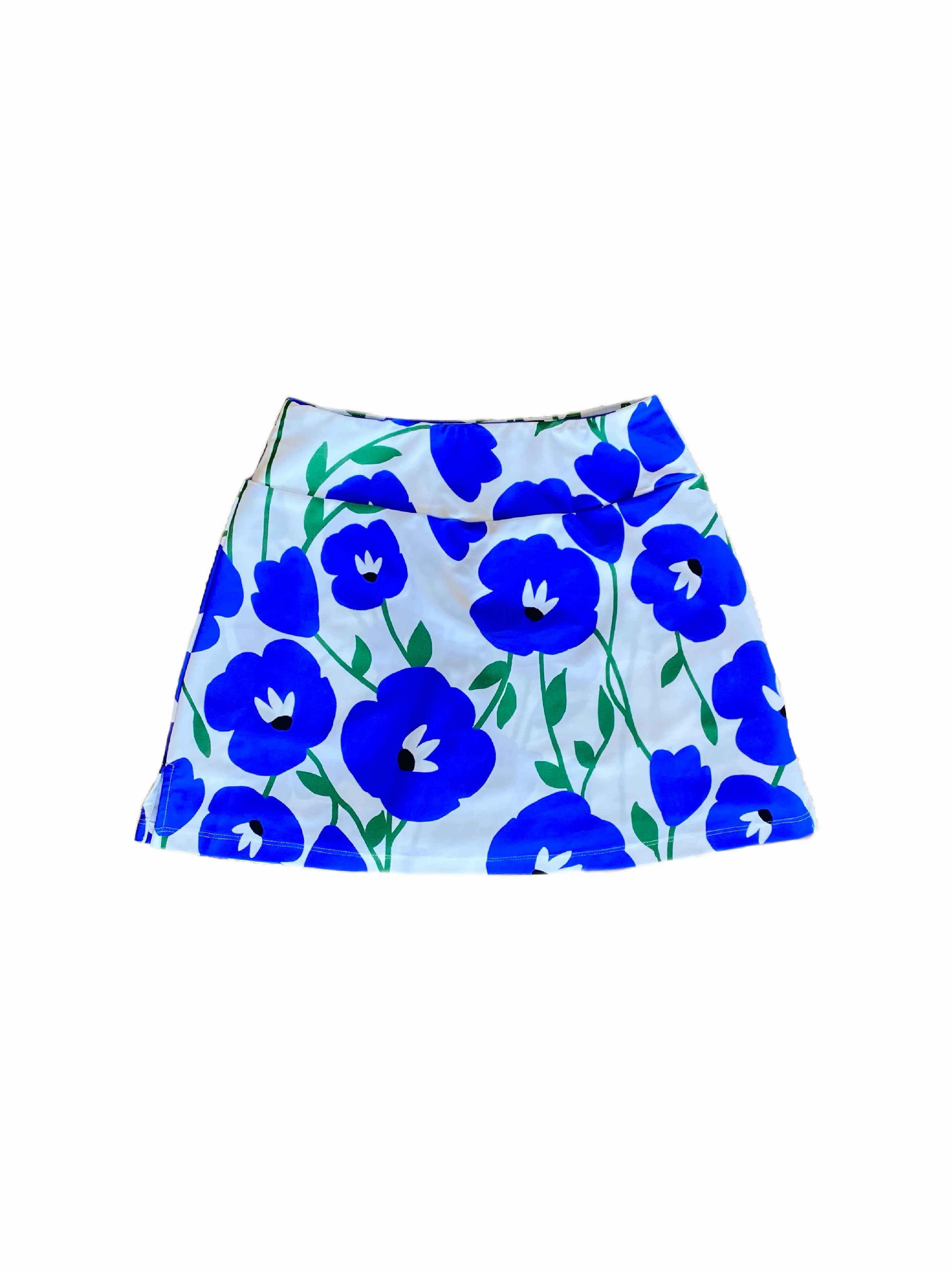 Razi Skort Pop Art Flower AntiStaticTreatment FlexibleCuffs