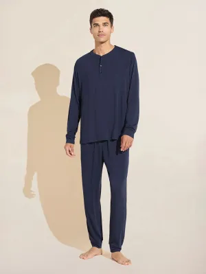 Henry Long PJ Set - True Navy