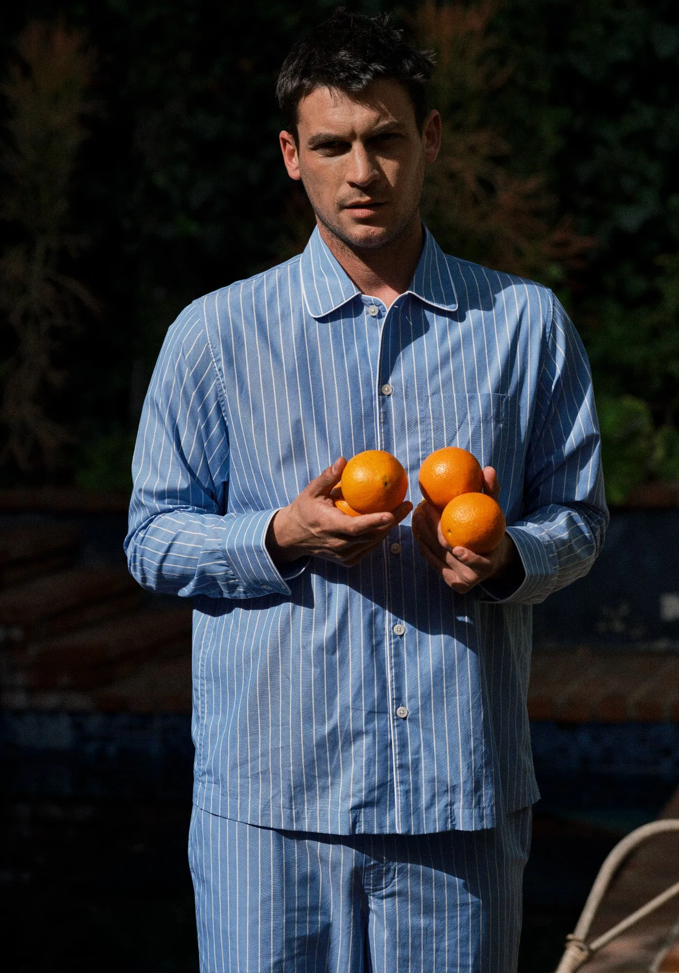 Henry Pajama Set in French Riviera Stripe