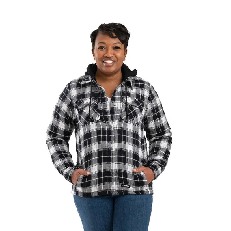 Hickory Shirt Women's Buffalo Plaid Flannel Hoodie
