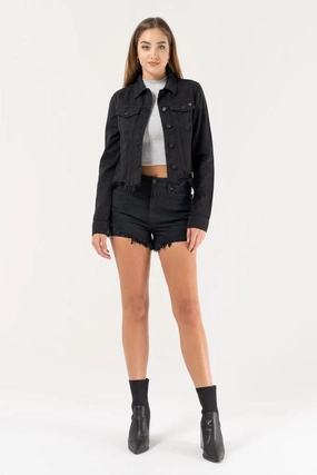 AllDay Comfort Tech Reinforced Neckline Hidden Collarless Jacket