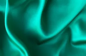 High-End Emerald Green Stretch Silk Satin Charmeuse (Made in Italy)