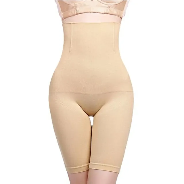 high-waist body shaping Shapewear for Women Tummy Control Hi-Waist Brief Butt Lifter Body Shaper Pantie