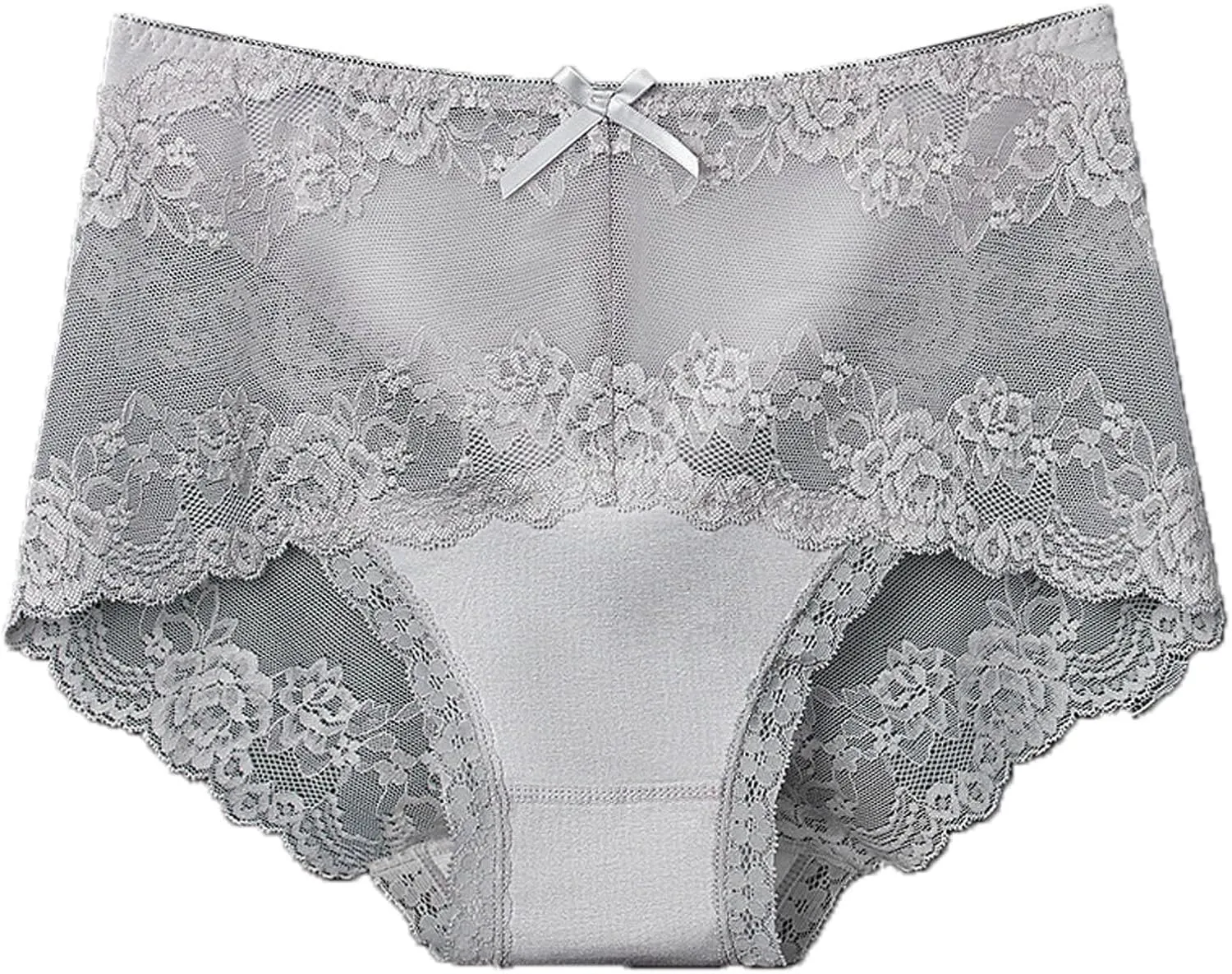 High Waist Underwear for Women 3 Pack Seamless Hipster Panties Soft Briefs Ladies Stretch Full Coverage Panties