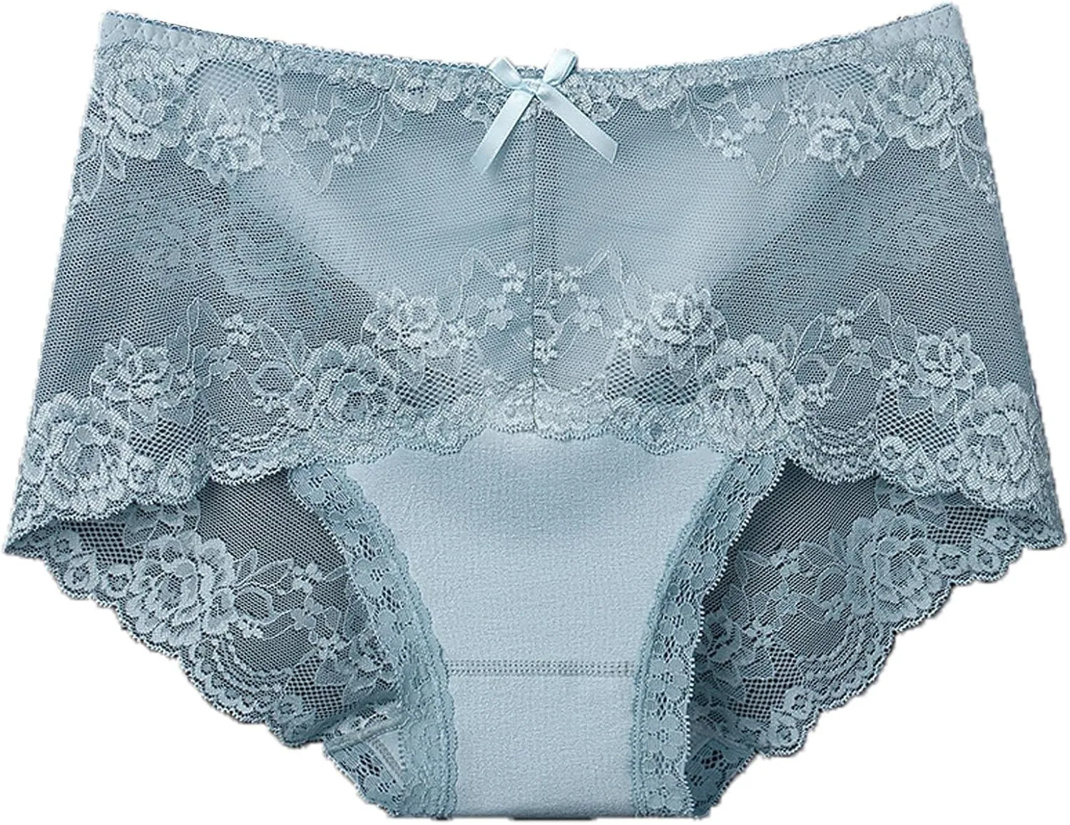 High Waist Underwear for Women 3 Pack Seamless Hipster Panties Soft Briefs Ladies Stretch Full Coverage Panties