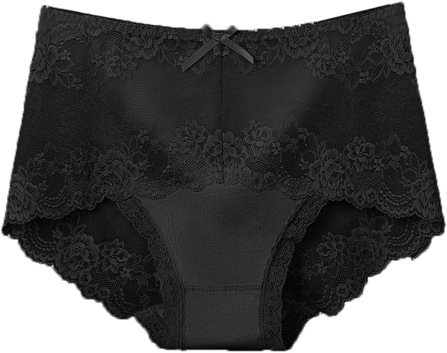High Waist Underwear for Women 3 Pack Seamless Hipster Panties Soft Briefs Ladies Stretch Full Coverage Panties