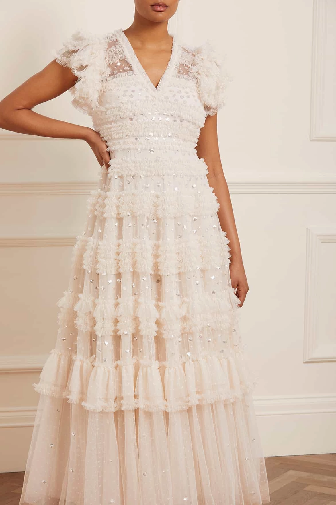 Sister Glow Vivian V-Neck Gown