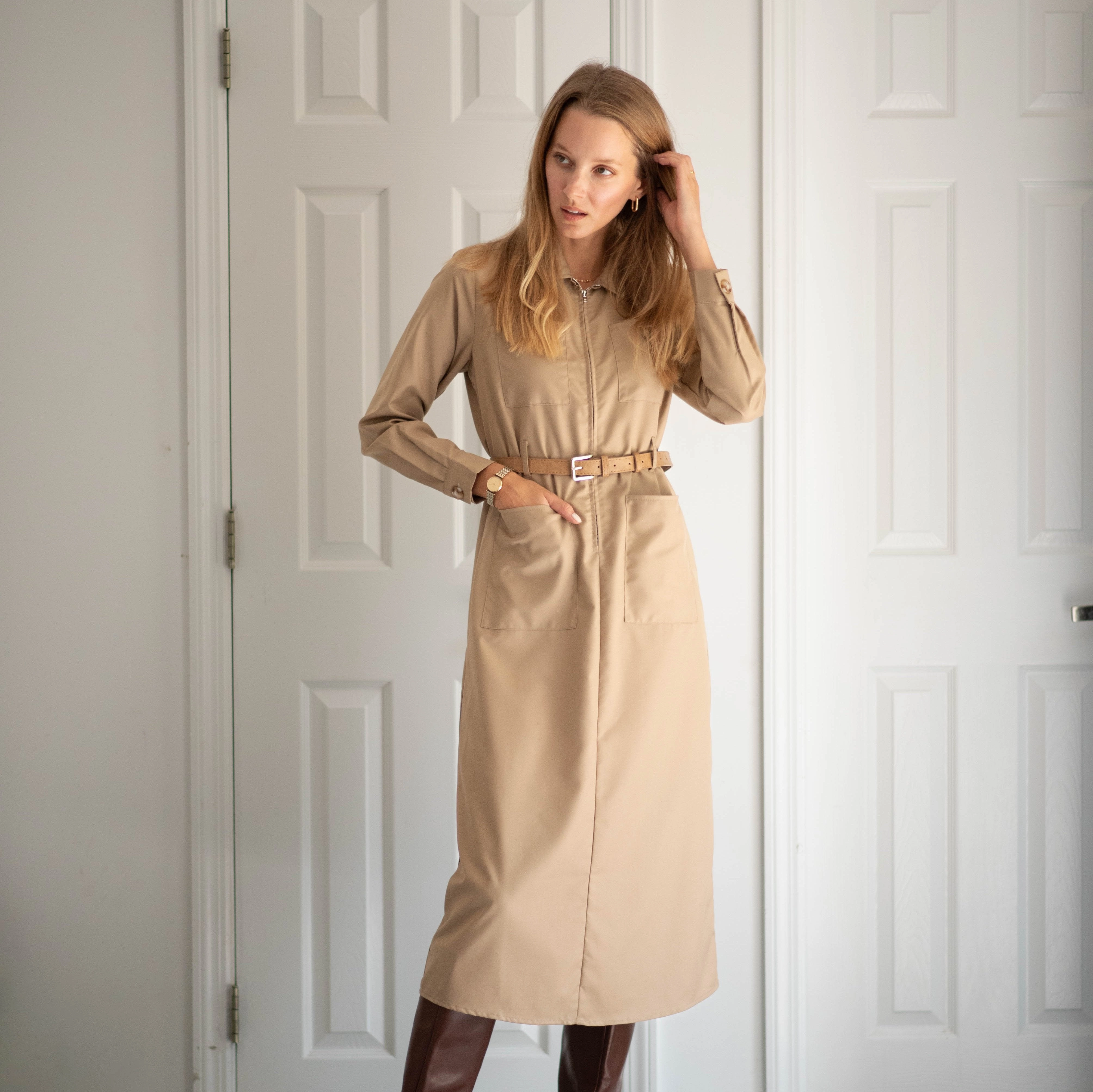 Cargo Dress [Final Sale] Comfy Flex Airy Fit
