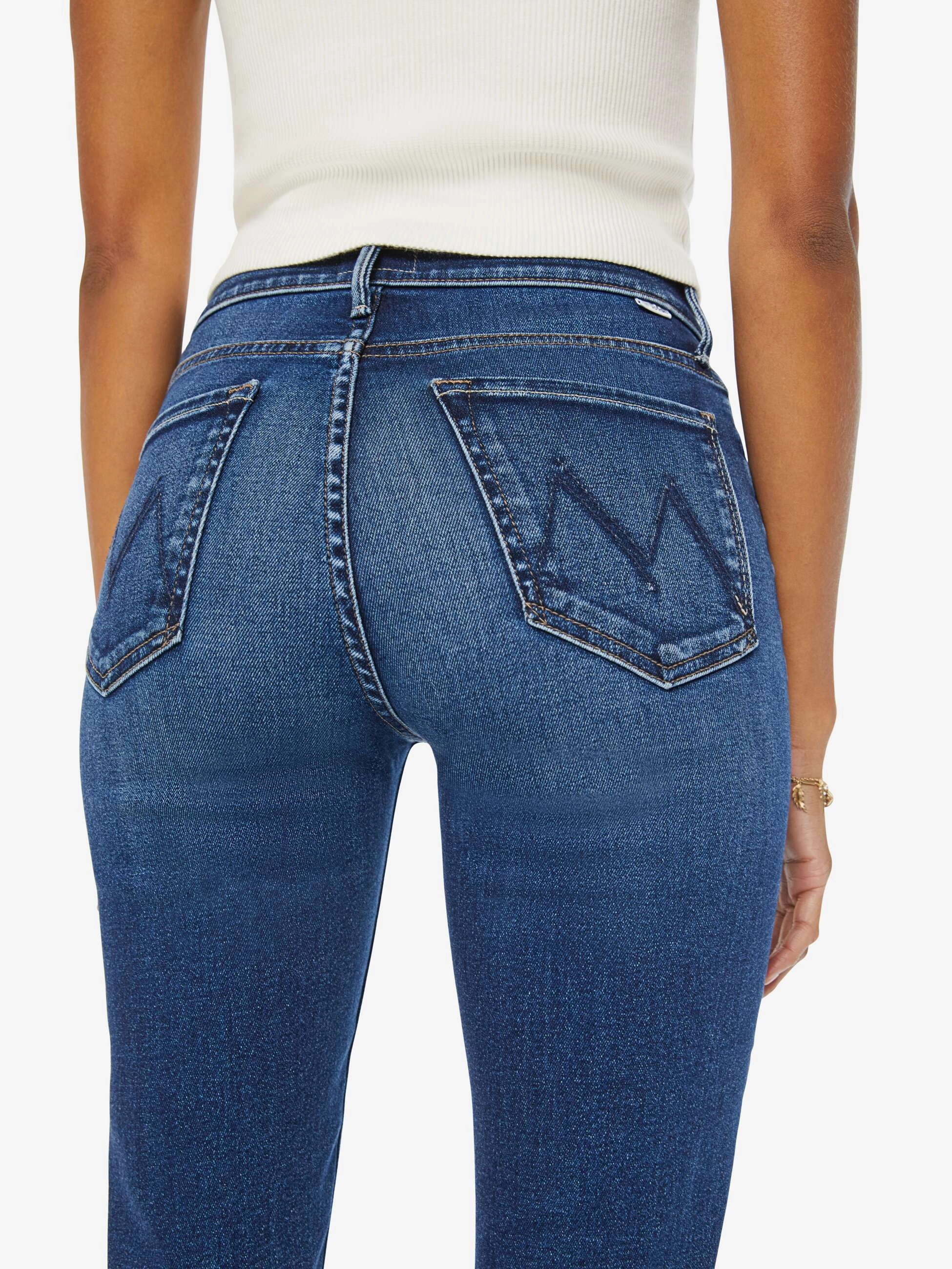 High Waisted Rascal Sneak in Uncharted Waters Layered Look