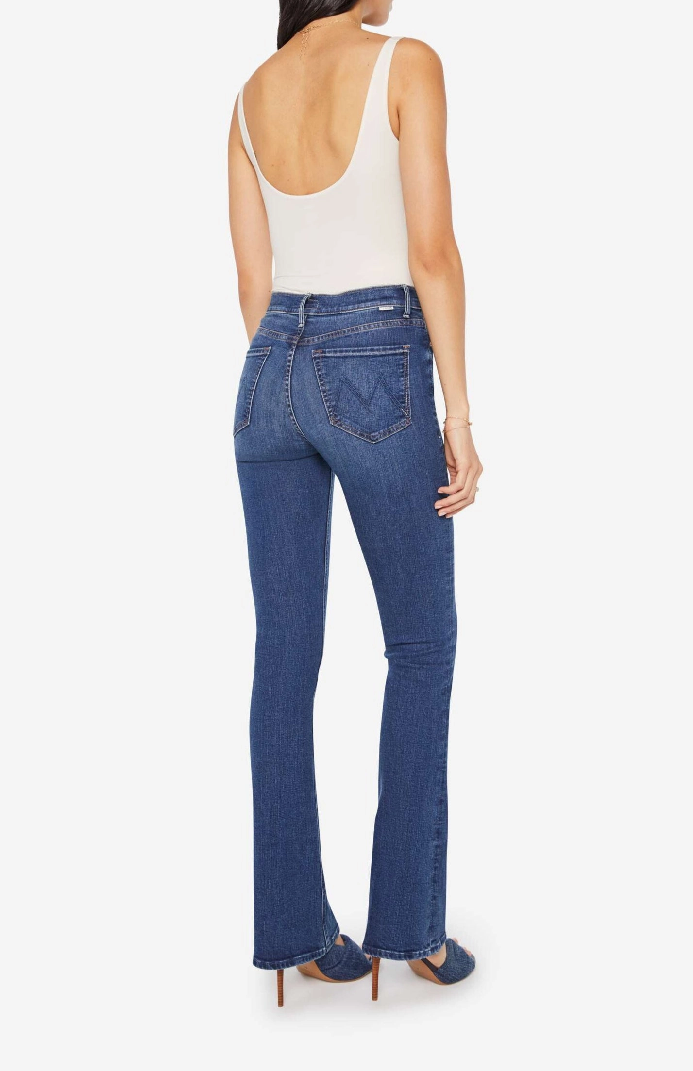 High Waisted Runaway in Start Your Engines Smart Casual