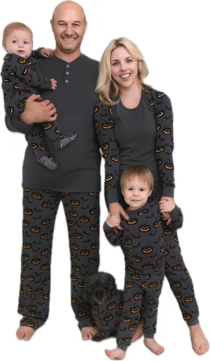 Holiday Family Matching Pajamas sets Organic Cotton Christmas/Halloween Family PJs for Adults, Kids, Baby And Pets