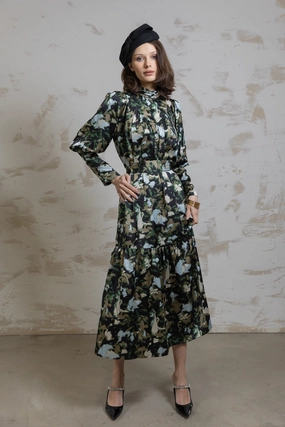 Holly Camo Dress Minimal Fit