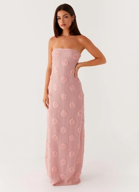 Timeless Fashion Chic and Elegant Holly Maxi Dress - Pink
