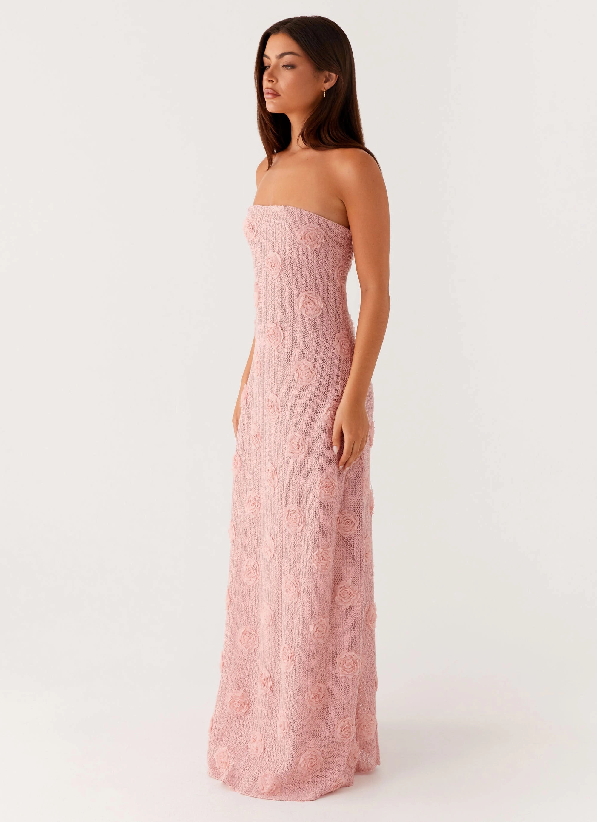 Work Appropriate Timeless Trend Holly Maxi Dress - Pink