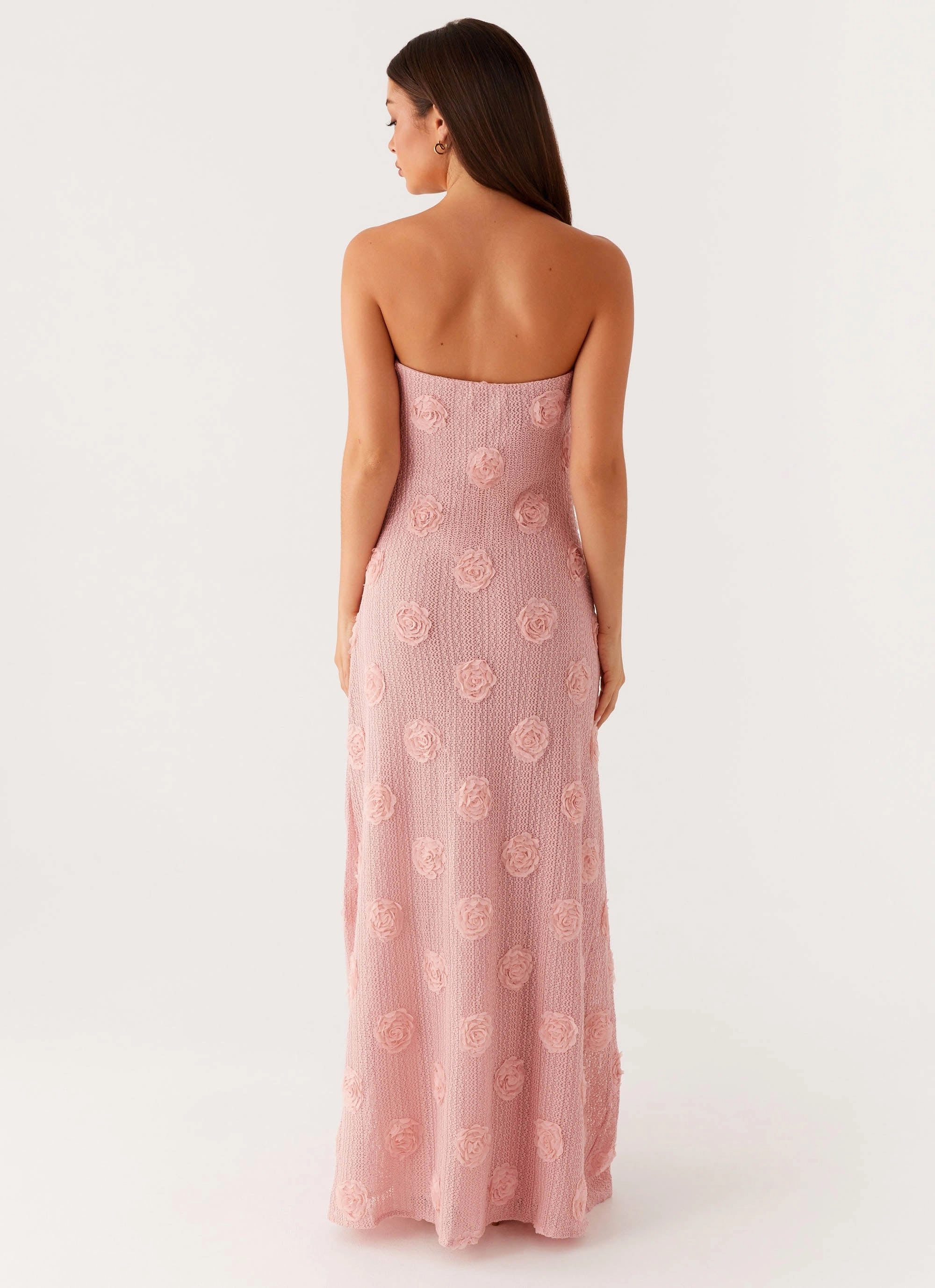 Versatile Wear Easy Comfort Look Holly Maxi Dress - Pink