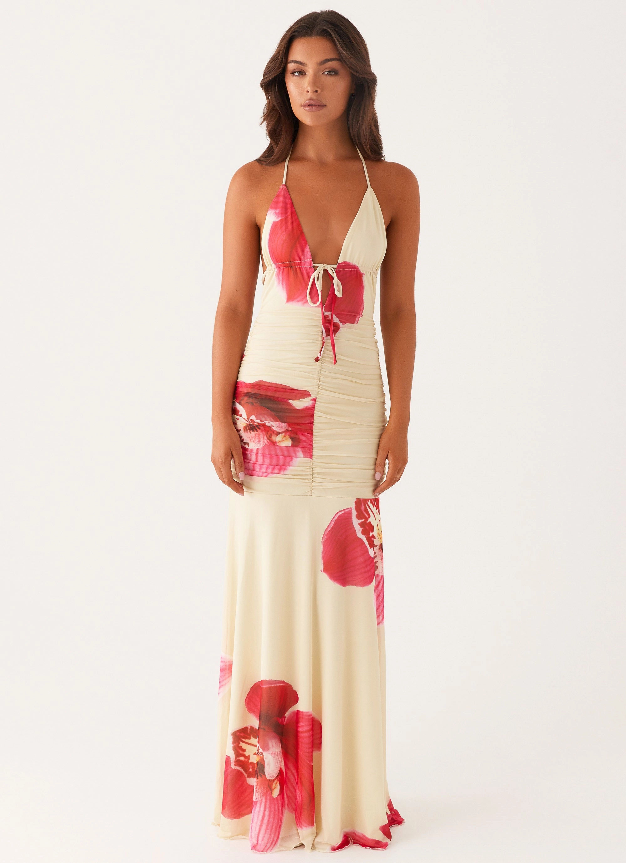 Cool Comfort Hollywood Maxi Dress - Orchid Yellow