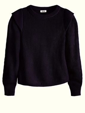 Friction Resistant Shoulder Unstructured Fit SHOULDER DETAIL PULLOVER