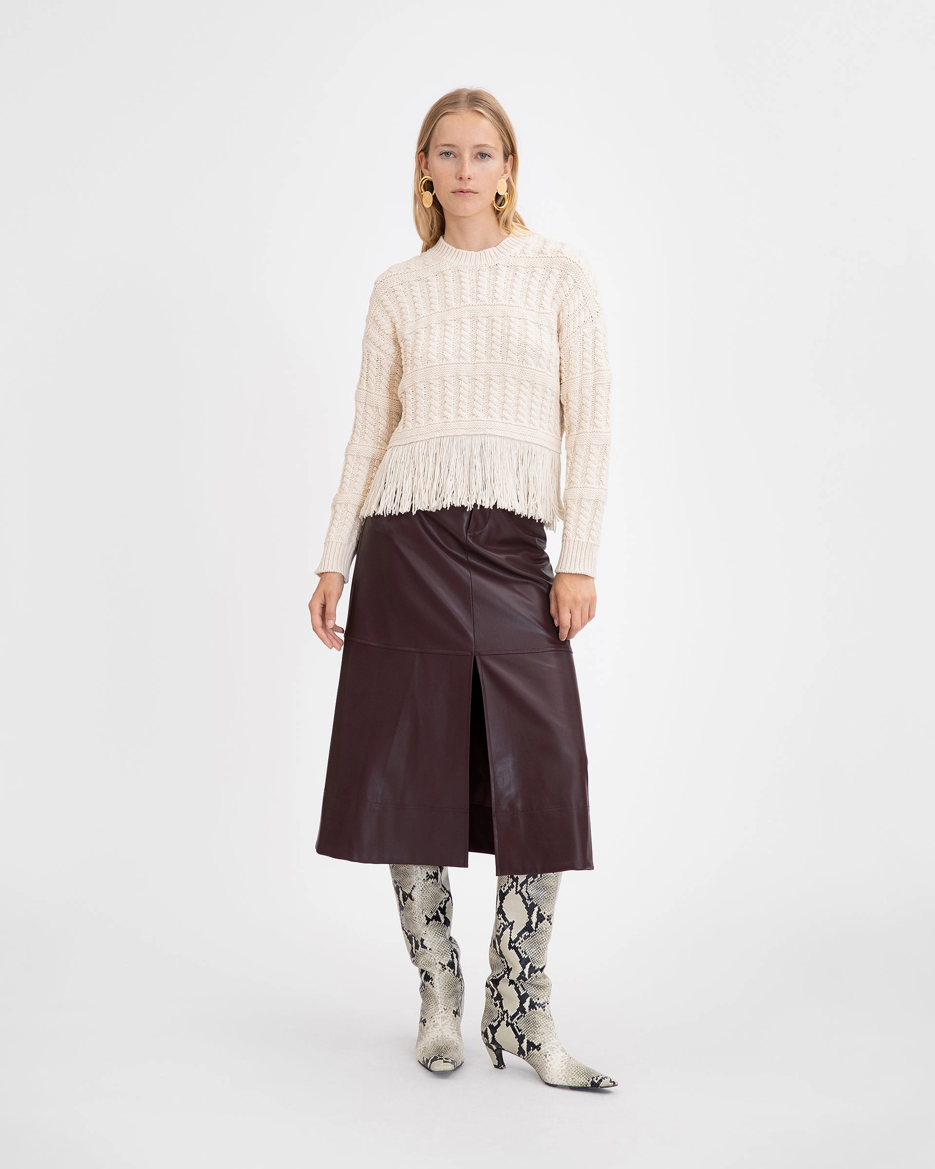 Hudie Skirt No Gap Waist Timeless Style