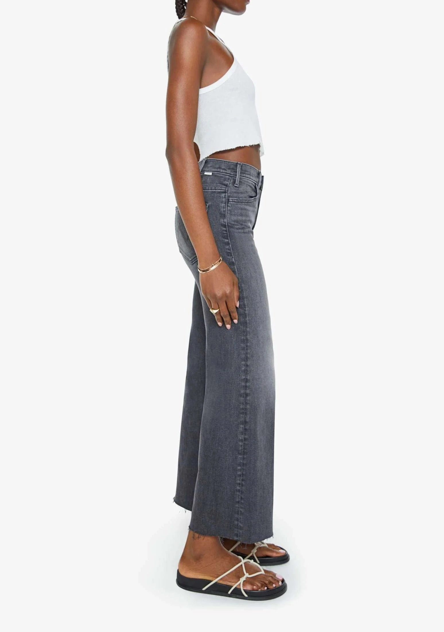 Hustler Roller Ankle Fray in Call It A Night Essential Wear