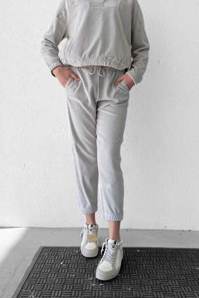 ASHLEY VELVET JOGGERS AbrasionGuardTape Versatile Wearable