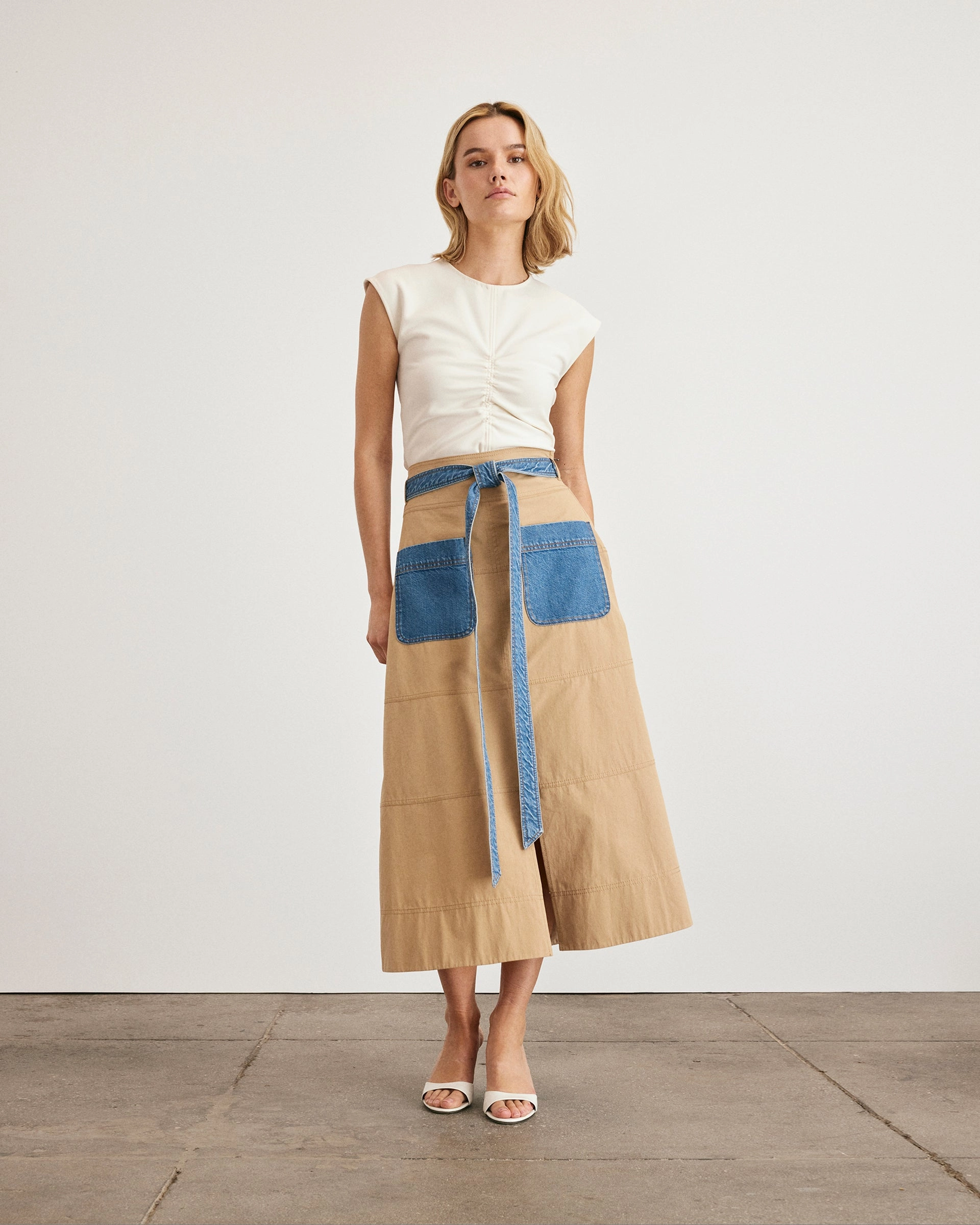 Hudson Skirt Flared bottom Sophisticated Look
