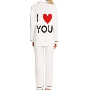 I Love You Bamboo Pajama Set L/S