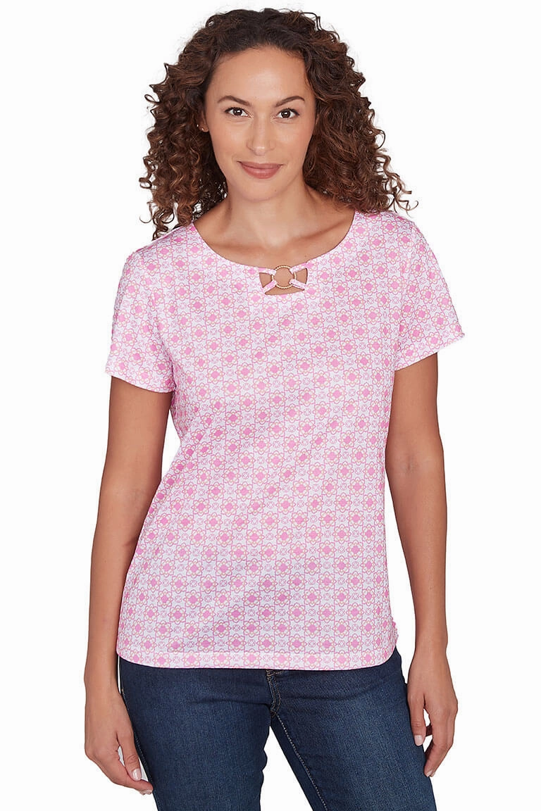 I Pink I Can Lucky Tiles Tee RecycledBlend