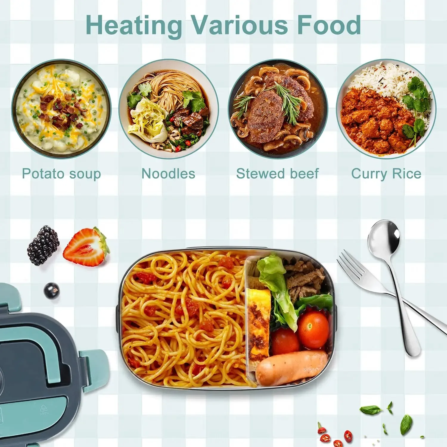 iCOOLDOWN™ Portable Electric Lunch Box 1.2L 1.8L