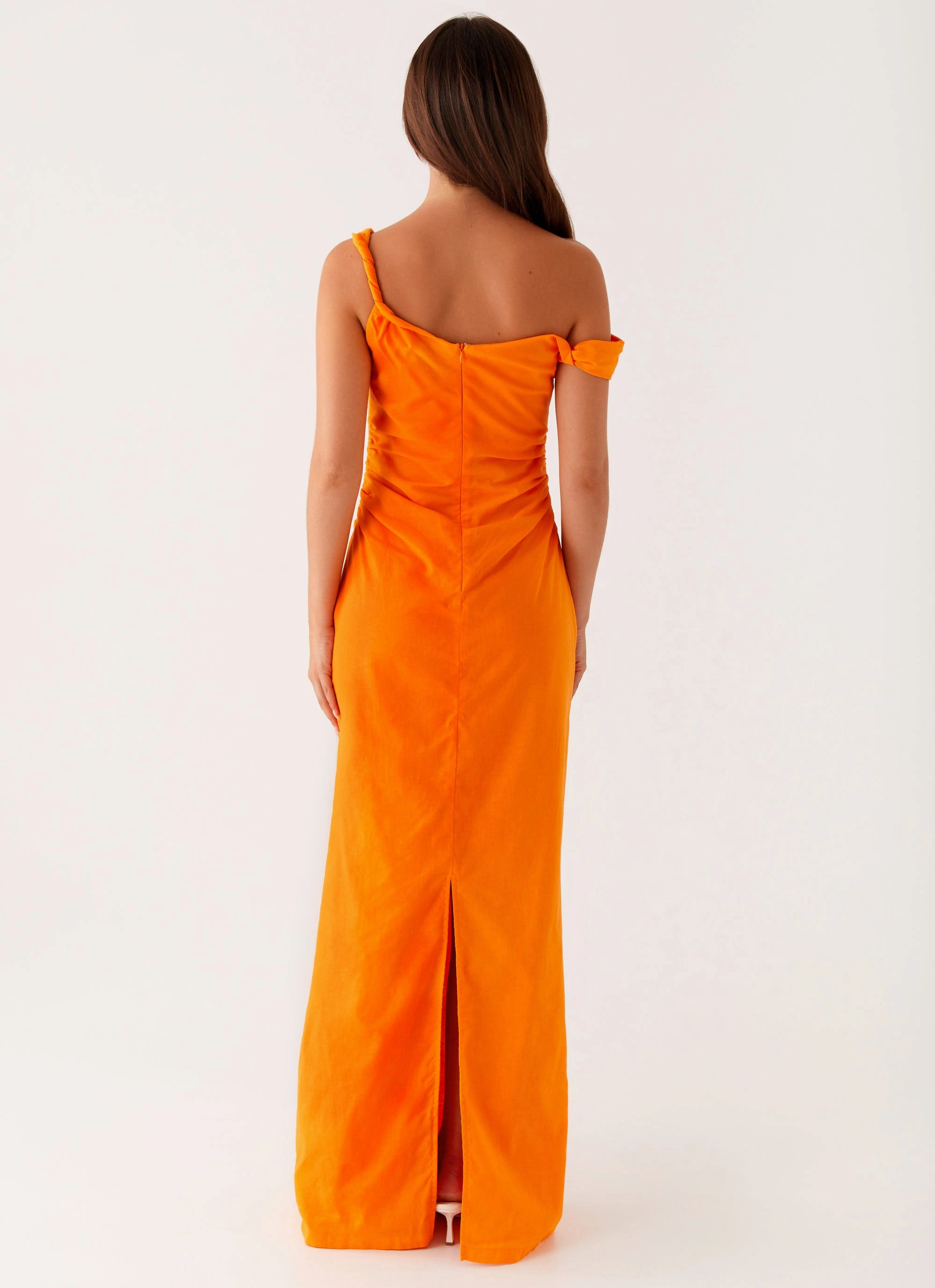 Ignite Maxi Dress - Orange Mini-Length