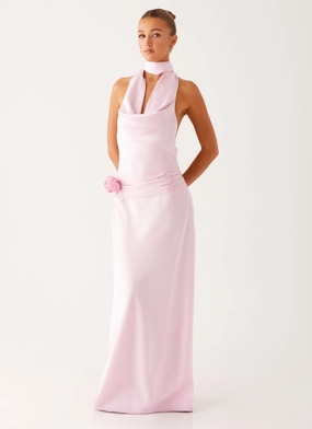 Imani Maxi Dress - Pink Relaxed-fit
