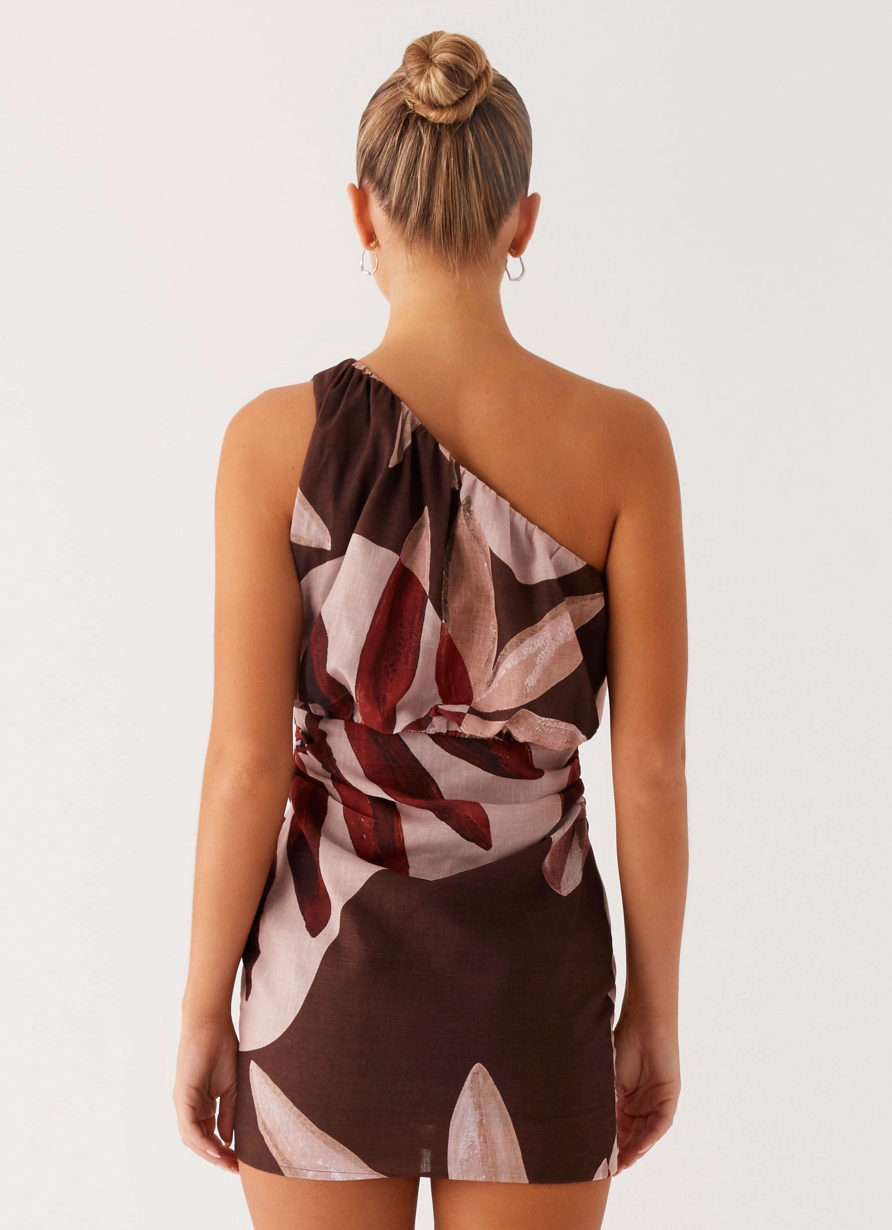 Indianna Mini Dress - Cinnamon Palm Warm Touch Plus Fit