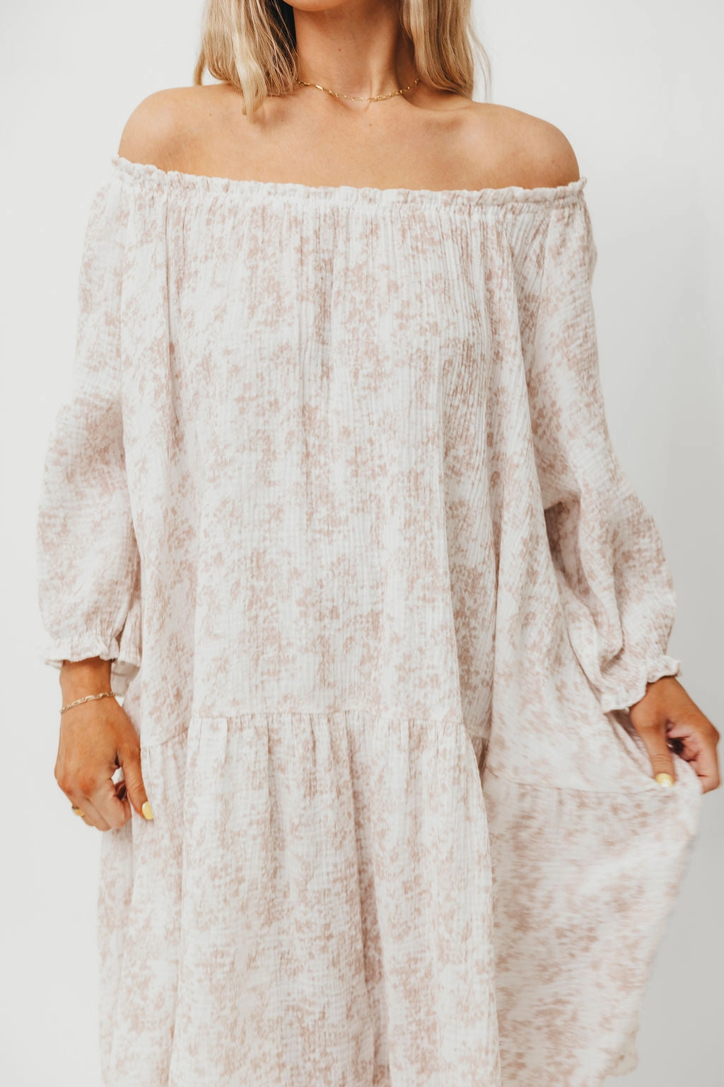 Luxe Appeal All-Day Comfort Wear Cotton House Dress in Hampton Pink - Bump Friendly