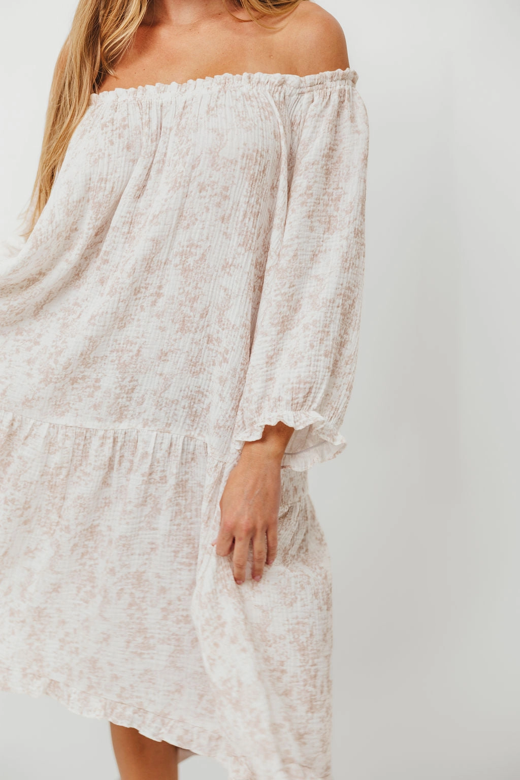 Cotton House Dress in Hampton Pink - Bump Friendly Light Aesthetic Flattering Design Wear