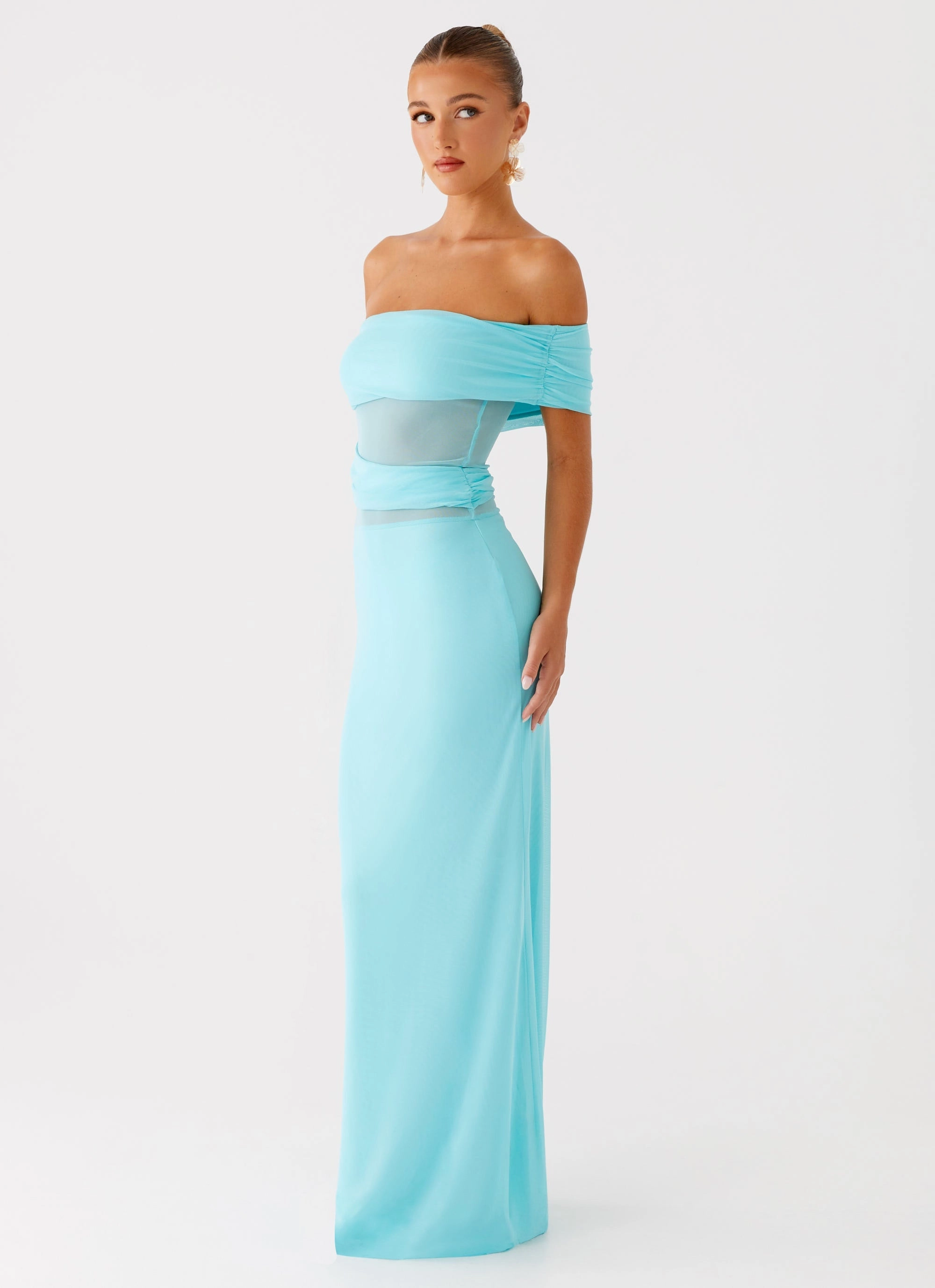 Vibrant Form Lumi Maxi Dress - Turquoise