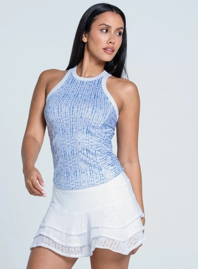 Boho Tile Rib Tank Eco Conscious Packaging