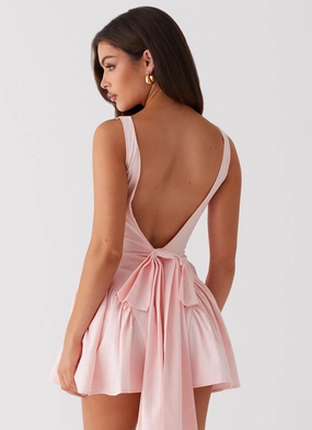 Refined Aesthetic All-day Comfort Invited Mini Dress - Pink