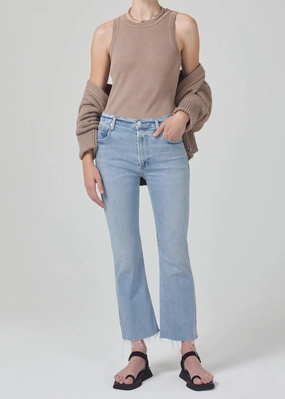 Isola Mid Rise Cropped Boot- H Pocket in Lyric Casual Friday Classic