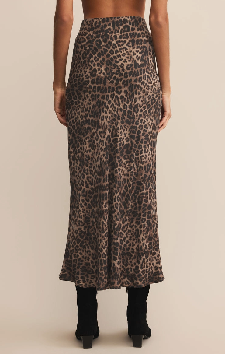 Fresh Style IZABEL LEOPARD SKIRT