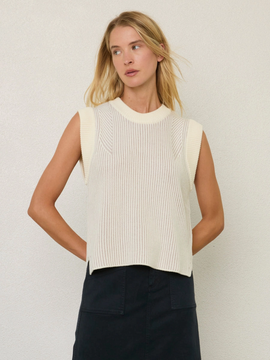JEANINE VEST Adjustable Collar System DoubleLayered