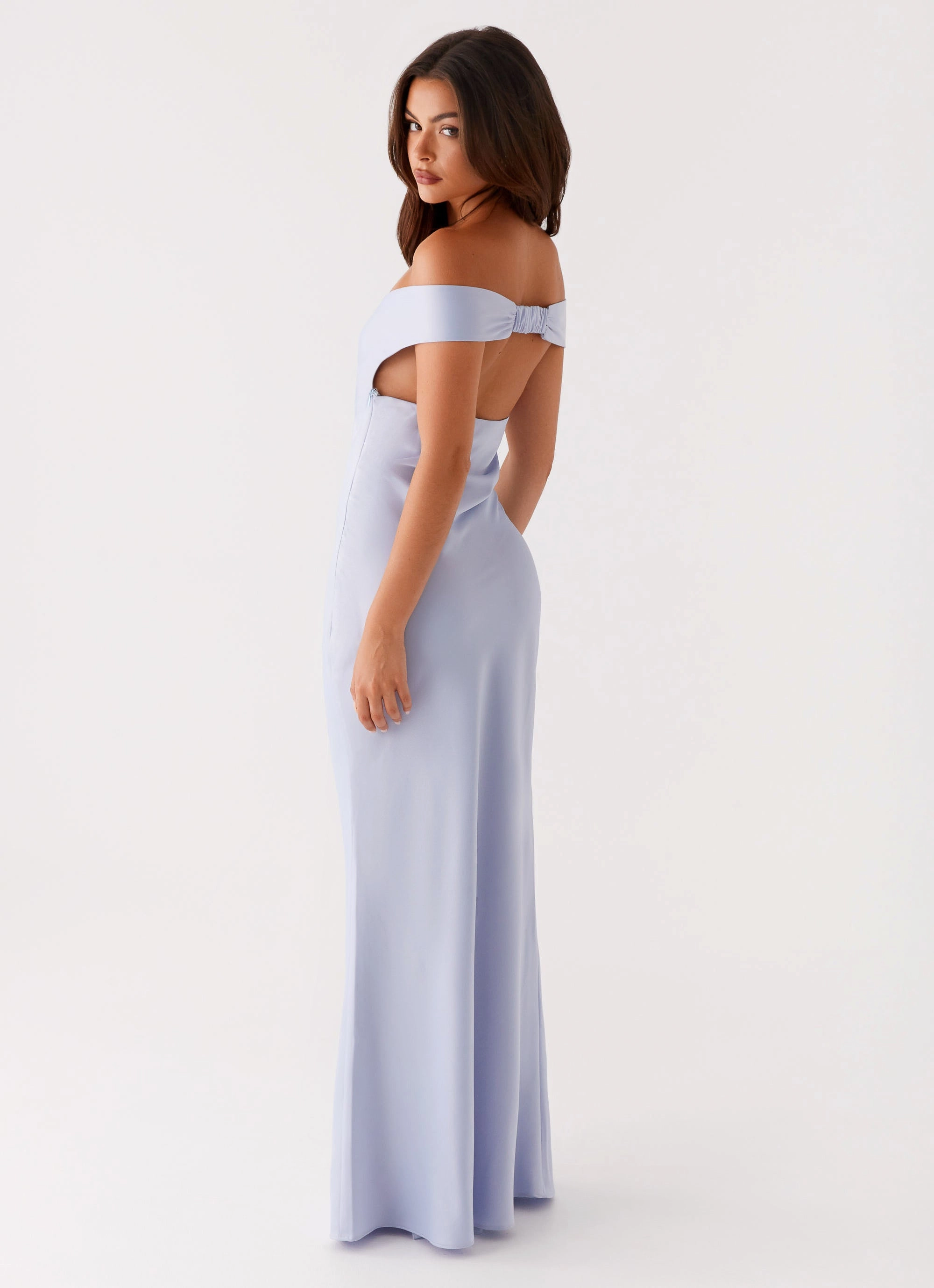 Jenner Maxi Dress - Blue Mood Booster Layered Comfort